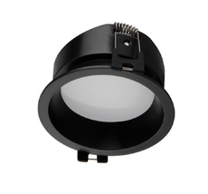 Влагозащищенный встраиваемый светильник Denkirs DK3103-BK